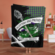 Dalrymple Scottish Pride Tartan Fleece Blanket