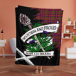Macintyre Scottish Pride Tartan Fleece Blanket