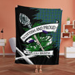 Lyon Scottish Pride Tartan Fleece Blanket