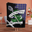 Kinnaird Scottish Pride Tartan Fleece Blanket