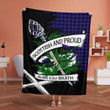 Crichton Scottish Pride Tartan Fleece Blanket