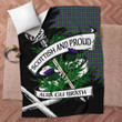 Macbrayne Scottish Pride Tartan Fleece Blanket
