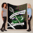 Macdonald Ranald Scottish Pride Tartan Fleece Blanket