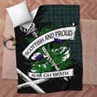Mackenzie Scottish Pride Tartan Fleece Blanket