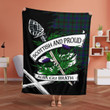 Davidson Scottish Pride Tartan Fleece Blanket