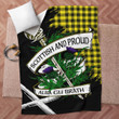 Macleod Of Lewis Scottish Pride Tartan Fleece Blanket