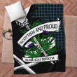 Meldrum Scottish Pride Tartan Fleece Blanket