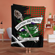 Moncreiffe Scottish Pride Tartan Fleece Blanket