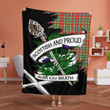 Ogilvie Scottish Pride Tartan Fleece Blanket