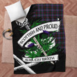 Nairn Scottish Pride Tartan Fleece Blanket