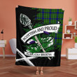 Rollo Scottish Pride Tartan Fleece Blanket