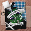 Roberton Scottish Pride Tartan Fleece Blanket