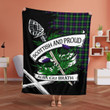 Sutherland I Scottish Pride Tartan Fleece Blanket