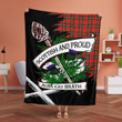 Spens Scottish Pride Tartan Fleece Blanket