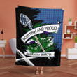 Mercer Scottish Pride Tartan Fleece Blanket