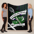 Sutherland Ii Scottish Pride Tartan Fleece Blanket