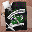 Urquhart Scottish Pride Tartan Fleece Blanket