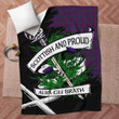Wardlaw Scottish Pride Tartan Fleece Blanket