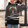 Tailyour Clan Badge Lion Tartan All Over Print Hoodie