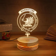 Bannatyne Clan Badge 3D Lamp