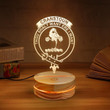 Cranstoun Clan Badge 3D Lamp