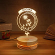 Buchan Clan Badge 3D Lamp