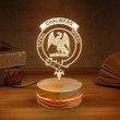 Chalmers Balnacraig Clan Badge 3D Lamp