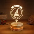 Clelland Clan Badge 3D Lamp