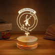 Colquhoun Clan Badge 3D Lamp