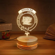 Douglas Clan Badge 3D Lamp