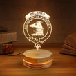 Belshes Clan Badge 3D Lamp