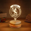 Broun Clan Badge 3D Lamp