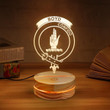 Boyd Clan Badge 3D Lamp