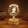 Fullerton Clan Badge 3D Lamp