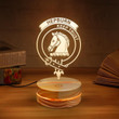 Hepburn Clan Badge 3D Lamp