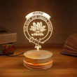Irvine Clan Badge 3D Lamp