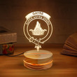 Gayre Clan Badge 3D Lamp