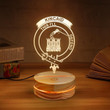 Kincaid Clan Badge 3D Lamp