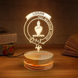 Logan Clan Badge 3D Lamp