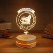 Lockhart Clan Badge 3D Lamp