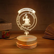 Livingstone Clan Badge 3D Lamp