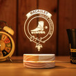 Macauley Clan Badge 3D Lamp