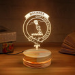 Macinnes Clan Badge 3D Lamp