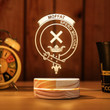 Moffat Clan Badge 3D Lamp