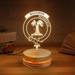 Macewan Clan Badge 3D Lamp