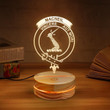 Macneil Of Colonsay Clan Badge 3D Lamp