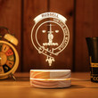 Russell Clan Badge 3D Lamp
