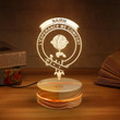 Nairn Clan Badge 3D Lamp