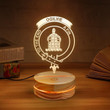 Ogilvie Clan Badge 3D Lamp