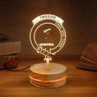 Tweedie Clan Badge 3D Lamp